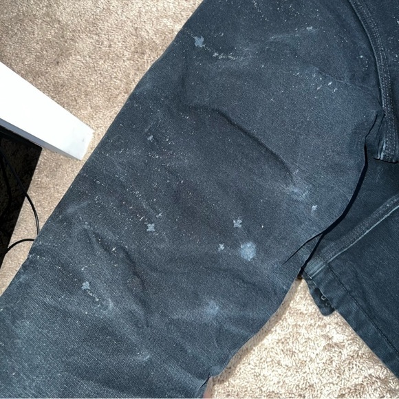 Carhartt Vintage Blanket Lined Chore Coat Black Size 46 Reg - Picture 15 of 16